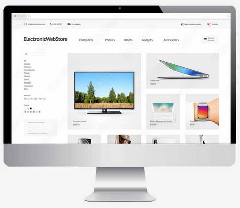 Realizzazione siti web Negozi Elettronica